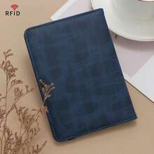 Leather Passport Holder, Document Bag Card Holder, RFID Anti-Theft Passport Cover, Portable Multi-Function Passport Bag - Multicolor - View 10