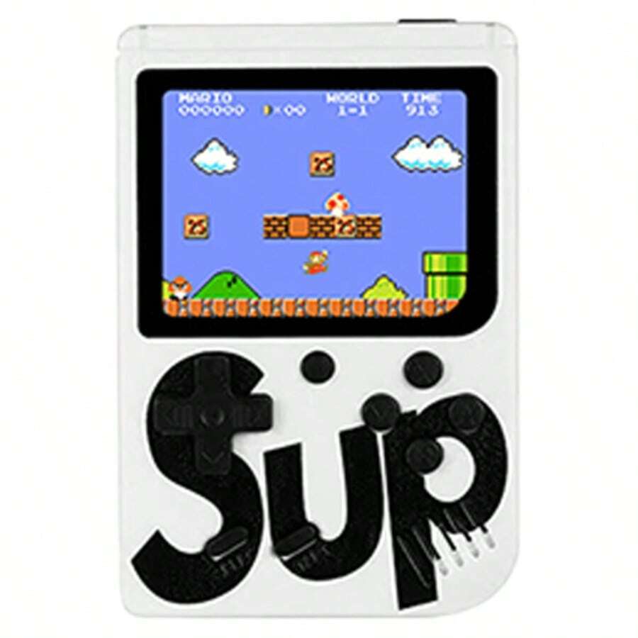 Consola de Videojuegos Retro 500 en 1 Juegos Clásicos Tipo Game Box Consola,Blanco - Blanco - Ver 1