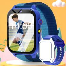 ERUN 2025年新款儿童智能手表，儿童游戏手表，18款趣味游戏，1.83英寸触摸屏，超低功耗芯片，计步器，拍照，手电筒，闹钟提醒，相机，相册，日历，计步，倒计时，计算器，秒表，手电筒灯， - 彩色 - 查看 12