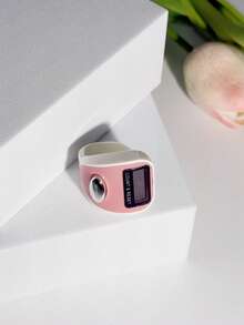 12 قطعة/علبة عداد خواتم إلكتروني، عداد خرز الصلاة العربية الشرقية، تصميم ملون خفيف الوزن، عداد عادي وعداد رؤية ليلية بالإضاءة الخافتة، شاشة عرض رقمية مريحة لعد الصلوات، تتبع التمارين، هدايا المناسبات وغيرها - متعدد الألوان - مشاهدة 4