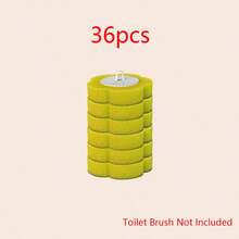 带替换头的一次性马桶刷，浴室清洁全套，壁挂式设计