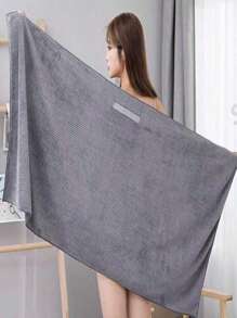 1 件速干发巾，女士超细纤维发巾 - 速干头巾，适合长而浓密的卷发 - 超柔软发巾，带松紧带，女士大号超细纤维发巾，防毛躁干发巾，带松紧带，速干 | 超强吸水 | 速干头巾，适合湿发、卷发、长而浓密的头发，展开后可做成浴巾，用于美容院、酒店运动、家庭必需品、毛巾、皮肤护理 - 彩色 - 查看 8