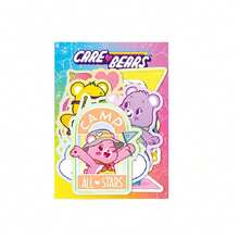 CARE BEARS 爱心熊50张装贴纸套装，可爱卡通熊图案贴纸套装，爱心熊，阳光熊，熊，朋友熊，礼物，返校季