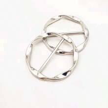 2/3/4/5/6/8 件 T 恤夹环套装 - 衬衫、围巾和帽子的时尚配饰，腰带服装配饰 - 多功能时尚配饰服装围巾优雅连衣裙角扣环