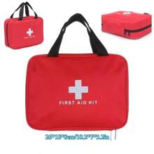 Kit de primeros auxilios premium - Completo con vendas, tijeras, pinzas y talla grande para el hogar y aventuras al aire libre para bolsa de equipo de emergencia