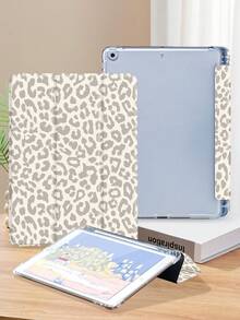 Kingsung 豹纹平板电脑保护套，兼容 iPad 9.7/10.2/10.5/10.9/12.9/Pro 11（第十代）、Galaxy Tab S6 Lite 10.4 英寸、Kindle Paperwhite（第十二代，2024 年发布）和 Kindle（第十一代，2022 年发布）。提供轻柔的防摔保护，并支持智能支架/自动唤醒/睡眠功能。 - 彩色 - 查看 4