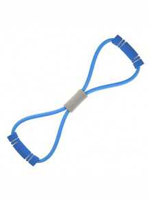 New 8-Shaped Gravity Stretch Band With Handles - Stackable TPE Resistance Bands For Yoga, Pilates, Arm & Leg Stretching - Blue/Purple/Pink/Green/Black - Ideal For Beginners & Home Workouts, Yoga Accessories | Versatile Exercise Tool