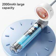 Four In One Intelligent Ear And Nose Camera, 2 Million High-Definition Screen -90 ° Rotating Detection Head, Rechargeable Lithium Battery, Including Wax Removal Tools For Ears, Nose, Skin, Hair, Mouth, And Pets, Including 12 Accessories - White - View 11