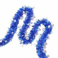 10pcs Christmas Tinsel Garland, Bar, School, Party Atmosphere Decor, Christmas Tree Decoration, Suitable For Birthday, Wedding, Holiday And Christmas Decoration, Birthday Party Decor | Shiny Tassels | Durable Plastic Tassels, Birthday Party Decor Home Decor Christmas Decorations Room Decor Winter