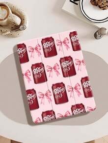 Soda Pop Collage Pattern IPad Protective Case, Compatible With IPad (A16) 11th Gen 11-Inch (2025), Apple IPad Air 11 (2025), IPad 10th Gen 10.9-Inch (2022), With Pencil Holder, Tri-Fold Stand, Auto Wake/Sleep Function, Great Gift For Back To School, Valentine's Day, Holidays - Multicolor - View 8