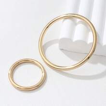 1/2/4pcs T-Shirt Hem Clips, Metal Invisible Fixing Buckle Rings For Shortening Oversized Tee Hem - Multicolor - View 12