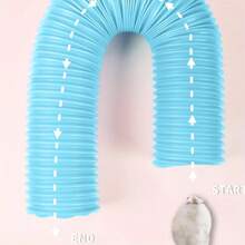 1 pieza Juguete de túnel de tubo expandible DIY para hámsteres, rabbits, chinchillas, Sets y otras mascotas pequeñas