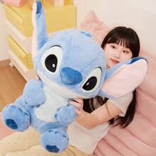 Miniso Disney Stitch Stuffed Animal Plush Doll, Premium Quality Plush Sleeping Pillow, Adorable Sofa Bed Decorations - 藍色 - 查看 3