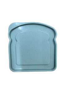 1pc Portable Wheat Straw Lunch Box, Bento Box, Sandwich Box, Food Storage Container For Toast, Bread And Sandwich, School Supplies, Back To School - Multicolor - View 11