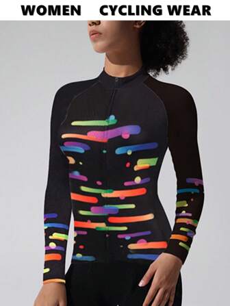 2025 New Type Cycling Jersey Cycling Clothes Long Sleeves Jersey For Woman