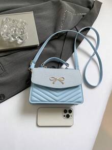 Bolso de mano de moda para mujer, nueva bolsa de silla de montar versátil y vintage, bolso bandolera, bolso de hombro de calidad - Azul - Ver 9