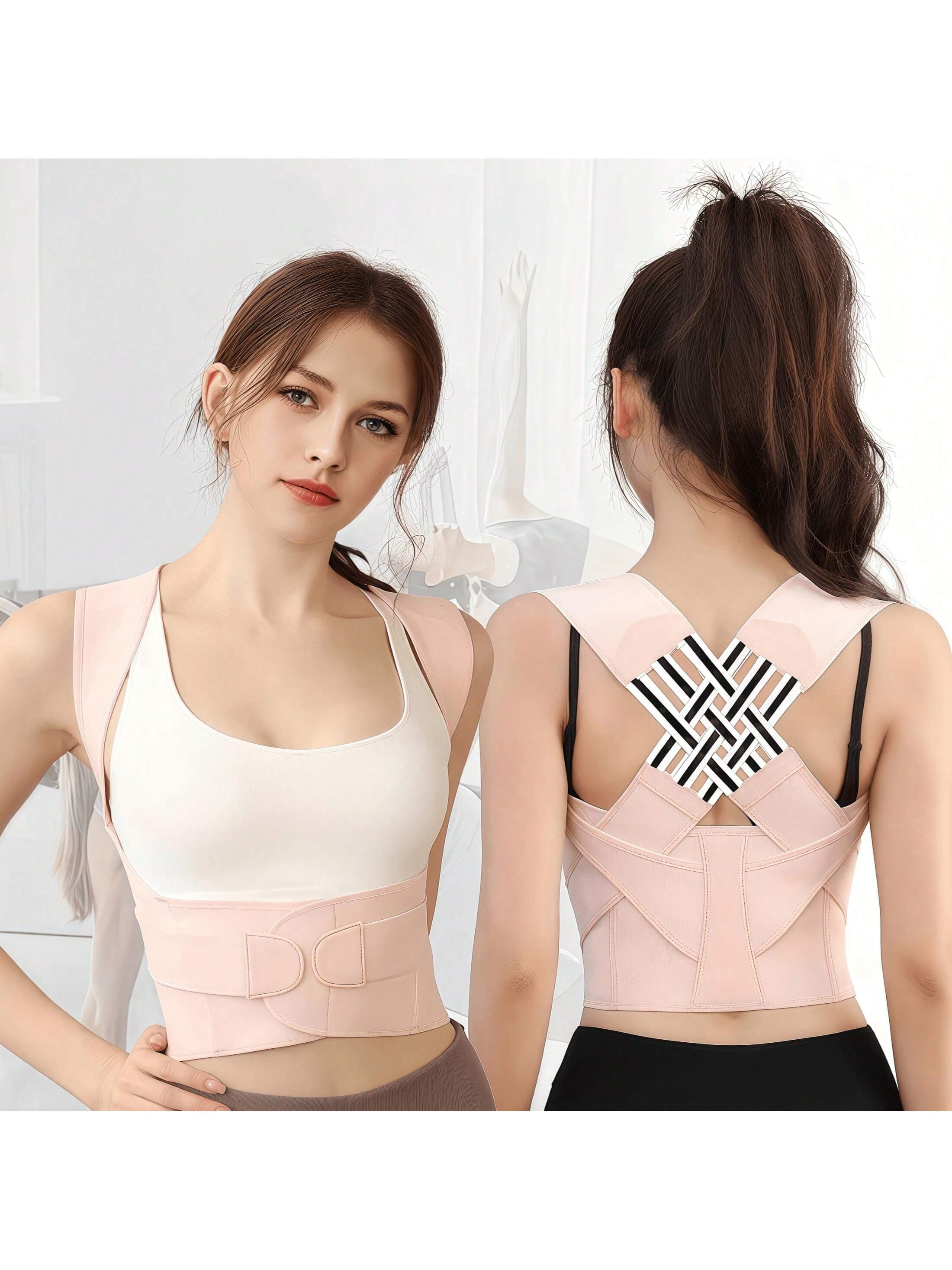 دعامة الظهر لتقويم الوضعية للنساء والرجال، مقوم ال...