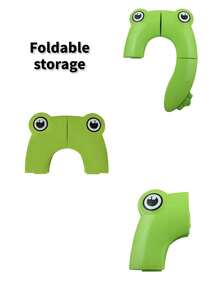 1 件卡通儿童便携式折叠旅行马桶座圈带防滑垫和防位移扣如厕训练马桶座圈可折叠可洗马桶垫适用于幼儿男孩女孩 - 彩色 - 查看 5