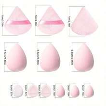 12Pcs Makeup Sponge Set - Soft And Beautiful Egg In Mixed Shape Of Pink And White, Suitable For Flawless Application, Essential Makeup Tool For Women, Makeup Sponge Makeup Sponges For Foundation Makeup Sponges Make Up Sponges Esponjas De Maquillaje Sponges Makeup Blender Makeup Sponge Makeup Sponges For Foundation Makeup Sponges Make Up Sponges Esponjas De Maquillaje Sponges Makeup Blender