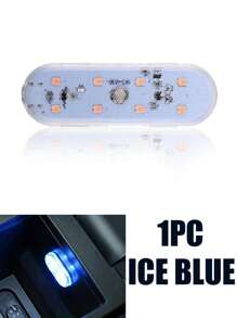 GLANBERT 1/2Pcs Car LED Touch Light High Brightness Interior Lighting Ambient Light Ceiling Reading Lamp Wireless USB Charging Trunk Lamp - Multicolor - View 14