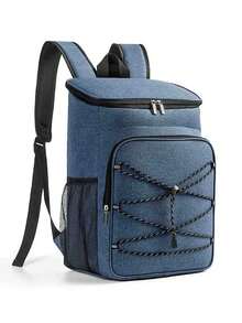 1pc Cooler Backpack Insulated Leakproof Waterproof Backpack Cooler Bag 30 Cans, Large Capacity Lightweight Travel Camping Beach Backpack Cooler Ice Chest For Men And Women Bag For School School Accessories School Stuff - Multicolor - View 15