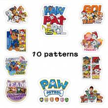 Paw Patrol 500张/卷 汪汪队立大功卡通可爱贴纸标签，卡哇伊贴纸，适用于DIY礼物、包装、装饰、派对礼品 - 彩色 - 查看 3