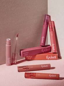 ETUDE 14号玫瑰紫丁香色哑光唇釉，轻盈不拔干配方，丝绒般柔滑慕斯质地，持久显色，哑光妆效，柔焦唇妆效果，韩式彩妆，4克/0.14盎司 - 14 Rose Lilac - 查看 3