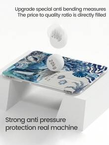 The Beautiful And Cute Cartoon Marine Animals, Whales, Sharks, Starfish, Shells And Seahorses, With Double-Sided Painted Acrylic Transparent Crystal Back Cover, Are Shockproof And Suitable For IPad 7th Generation, 8th Generation (10.2 Inches) And 10th Generation. It Has A Built-In Pen Slot And Supports Sleep And Wake-Up Functions/Multiple Folding Stand Methods. These Are Festival Gifts And New Year Gifts