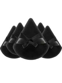 24个/15个/8个/3个三角植绒化妆海绵，质地柔软蓬松，适用于面部和身体，混合装化妆工具，化妆，便宜，房间装饰，梳妆台，旅行，卧室，化妆配件，粉扑，美妆蛋，散粉扑，化妆海绵，便宜，圣诞礼物，化妆，化妆工具，便宜货，礼物，女士礼物，圣诞礼物，赠品，旅行，便宜货，旅行必备 - 黑色 - 查看 11