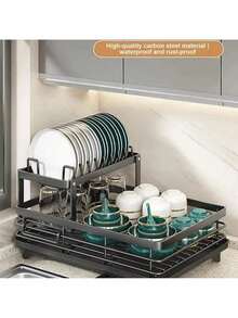 Flatware Storage - Couche simple noire - Voir 3