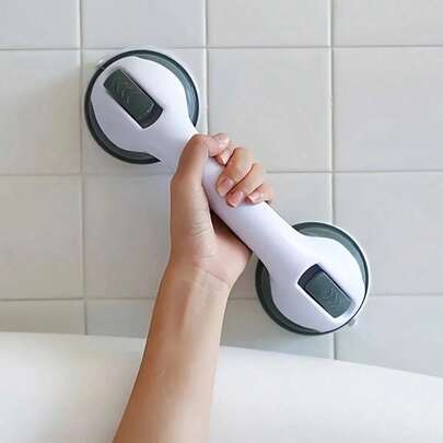 Shower Grab Bar Safety Assist Handle, Non-Slip Bathroom Support Suction Cup Grip Bar Bathroom Accessories