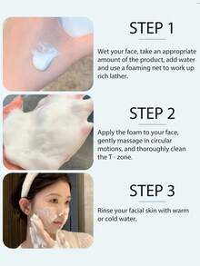 Estée Lauder [Ukuran Mini] Perfect Clean Multi-Effect Foaming Cleanser/Masker Pemurni 50ml / Busa Melimpah, Daya Pembersih Kuat. Masker Pemurni 3 Menit / Cocok Untuk Kulit Normal/Kombinasi / Pembersihan Harian yang Lembut, Pemurnian Mendalam Dua Kali Seminggu, Busa yang Menyegarkan / Busa yang Menyegarkan ini Membersihkan Kulit Anda dengan Lembut dan Menyeluruh, Merawat Kulit Wajah Anda. - 50ml - View 3
