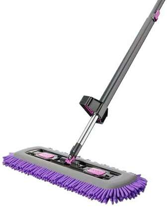 1 件 Snowyliner 平板拖把 - 适用于家用木地板和瓷砖。这款拖把适用于干湿清洁，采用吸水拖把表面的双用途设计。