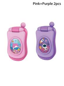 Interesting & Educational Early Learning Cartoon Music Flip-Cover Toy Phone - Exciting Toy Gift For Boys And Girls