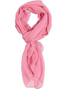 2025PANTONIGHT Long Chiffon Sheer Scarf For Womens - 716 Pink - View 12