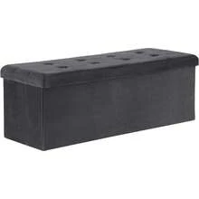 Storage Benches - Noir - 查看 3