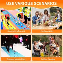 Get Moving! Portable Hand & Foot Game Props, Suitable For Indoor/Outdoor Activities. Highlight Its Multi-Functionality In Different Occasions (Home, Party, Exercise, Classroom).