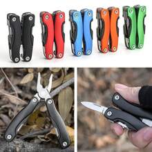 Multitool 13-In-1 Multitools Pliers With ​Professional Multi-Tool For Survival Camping And Hunting Gifts For Men Dad Hus Band Portable Pocket Multitool Pliers Knife Screwdriver Hand Tool For Outdoor Survival Camping Hunting And Hiking Gifts For Men