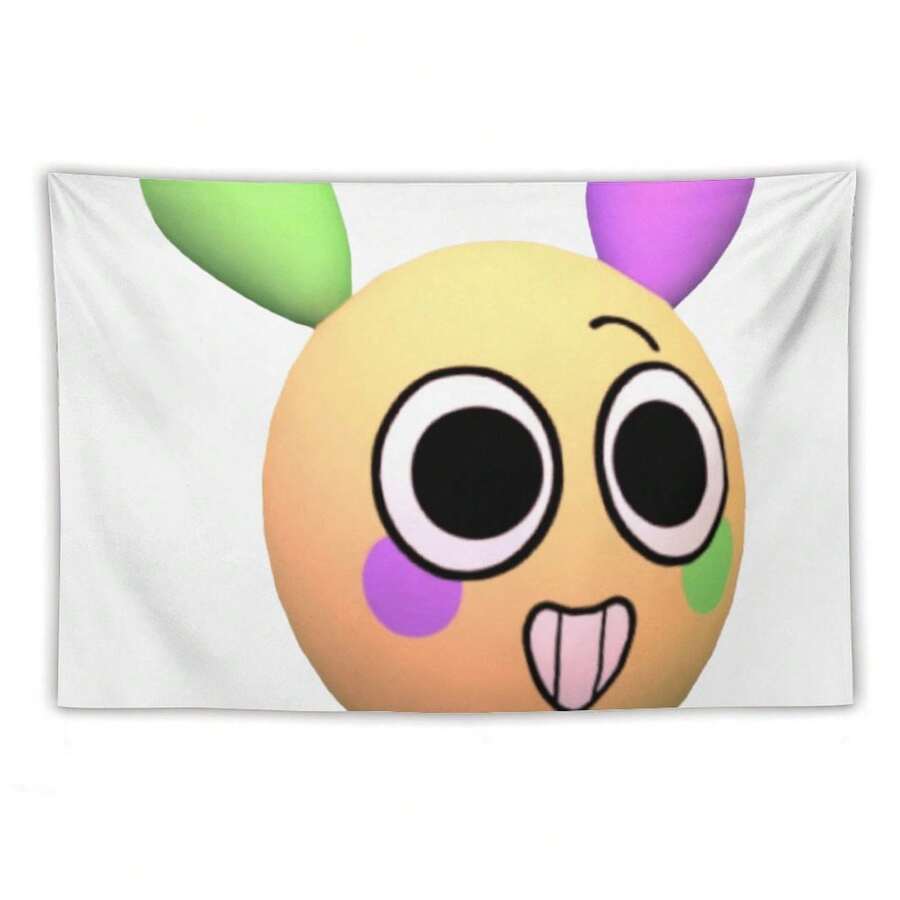 Dandy's World Looeywall Tapestry Poster For College Dorm Cave Bedroom Living Room Office Party Decoration Gift - 如圖所示 - 查看 1