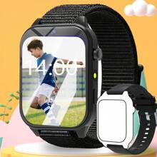 ERUN 2025年新款儿童智能手表，儿童游戏手表，18款趣味游戏，1.83英寸触摸屏，超低功耗芯片，计步器，拍照，手电筒，闹钟提醒，相机，相册，日历，计步，倒计时，计算器，秒表，手电筒灯， - 彩色 - 查看 13