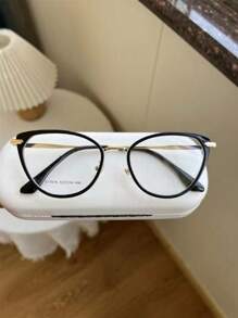 زوج من نظارات المرأة ذات عدسات متغيرة اللون بتصميم عيون القطة، نظارات كاجوال كيوت مضادة للإشعاع، نظارات شمسية للخارج مناسبة لجميع الفصول، يمكن ارتداؤها خارجًا بدون مكياج، نظارات زخرفية متغيرة اللون بشكل عين القطة