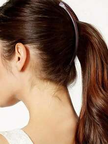 3 pièces Grands clips à cheveux en forme de banane pour femmes - Clips à griffes vintage antidérapants pour cheveux épais, longs et bouclés, maintien ferme, démêlage en douceur, café et noir, cadeau, clips à cheveux en forme de banane, perruques décoratives, style vintage, construction robuste, ensemble cadeau de vacances, clips à cheveux en forme de banane, peignes élégants de couleur unie rectangulaire vintage pour femmes - Clips à cheveux robustes pour accessoires capillaires épais pour femmes Tenues d'été - Multicolore - Voir 2