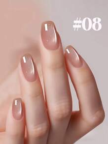 10ml Summer Autumn Nails Halloween Nails Ice Transparent White Brown Pink Glass Bead Cat's Eye Gel Nail Polish Hot Selling Whitening Popular Gel For Nail Salon Nail Art Nail Supplies