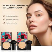 HANRU Long-Lasting Oil Control And Refreshing BB Cream With Mushroom Cushion, Long-Lasting Makeup Solution -  Graduation Birthday Holiday Summer Fall Autumn Y2K Fancy Fashion Women Makeup Cosmetic Party School Campus Trip Festivals Decor Gift - 裸色 - 查看 4