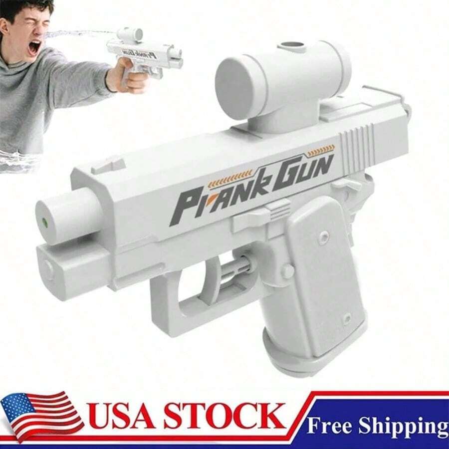 Prank Water Gun, Double-Sided Reverse Prank Squirt Gun, Creative Tricky ...
