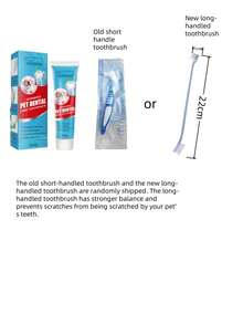 Pasta de dientes para mascotas, cuidado dental comestible; Pasta de dientes de 60g para perros y gatos, aliento fresco, eliminación del mal aliento, limpieza de sarro, pasta de dientes para el cuidado oral de los gatos - Multicolor - Ver 14