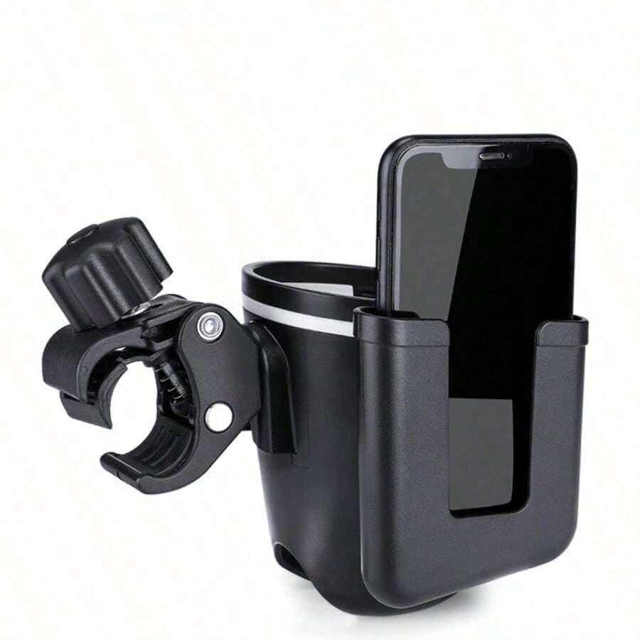 2 Pack Stroller Cup Holder, Cell Phone Storage Holder, Bicycle Cup Holder, Large Diameter