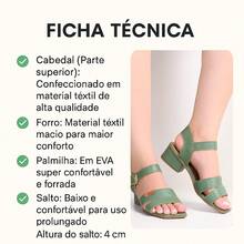 Women's Block Heel Sandals Casual Clogs Elegant Summer - 黑色 - 查看 5