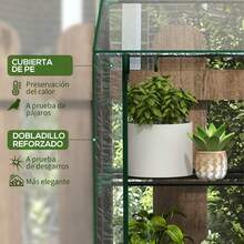 Outsunny Agricultural Greenhouses - Blanco - Ver 2