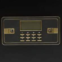ZhdnBhnos Drop Box With Anti-Theft Lock For Money And Mail, Drop Slot, Cash Depository - Black - View 4